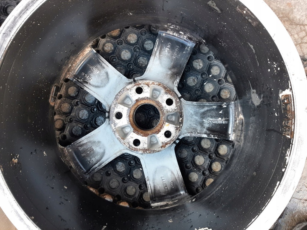 1x Alufelge 17 Zoll 7.5" 5x112 43ET Glanz Schwarz 8E0601025AQ Audi A4 A3 FEL4402481616jf