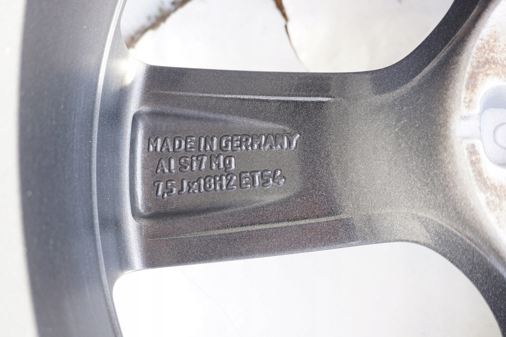 1x Alufelge 18 Zoll 7.5" 5x112 54ET 8P0601025BS Audi Rim Wheel FEL8547011354rs