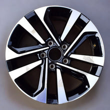 Load image into Gallery viewer, 1x Alufelge 16 Zoll 6.5&quot; 5x112 48ET Glanz Schwarz 5TA601025 VW Touran Rim Wheel