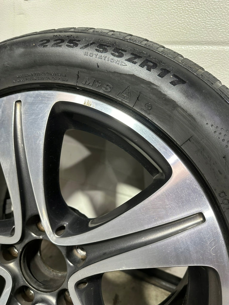 1x Alufelge 17 Zoll 7.5" 5x112 40ET A2134011200 Mercedes-Benz Rim Wheel FEL2478731844bx