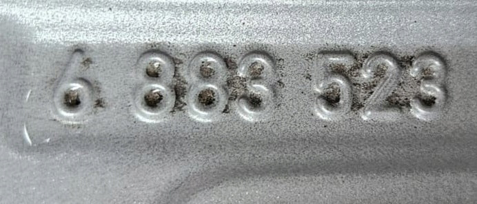 1x Alufelge 18 Zoll 7.5" 5x112 25ET Glanz Silber 6883523 BMW 3 G21 G20 Rim Wheel FEL7908674422nv