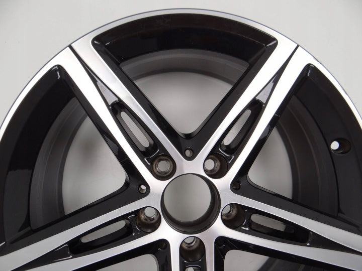 1x Alufelge 18 Zoll 7.5" 5x112 49ET Glanz Schwarz A1774010700 Mercedes-Benz W177 FEL7121471526de