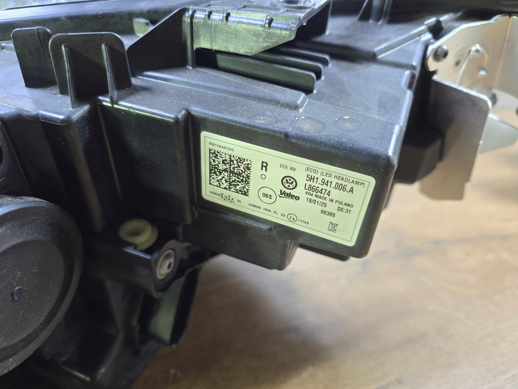 Frontscheinwerfer VW Golf VIII 5H1941006A Rechts Scheinwerfer Headlight SCH8369909655gr