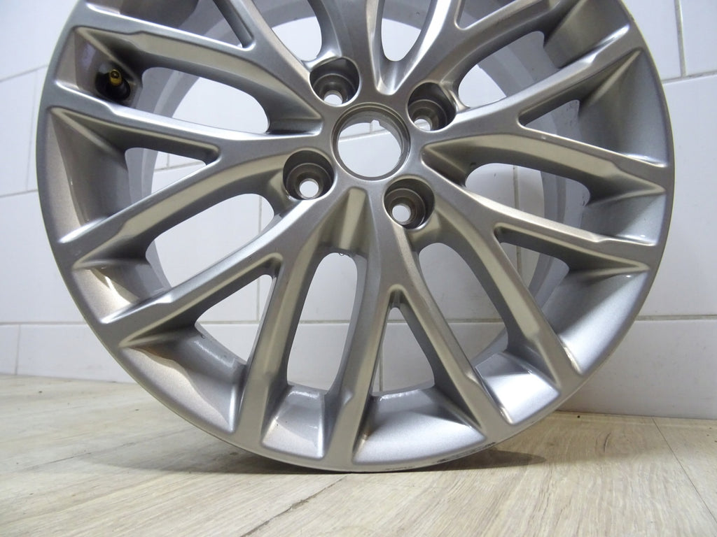 1x Alufelge 16 Zoll 6.0" 4x100 49ET Glanz Silber 52910-H8200 Kia Picanto