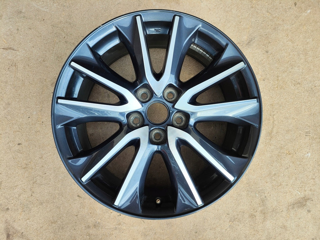 1x Alufelge 18 Zoll 7.0" 5x114 50ET Glanz Grau 9965277080 Mazda Cx-3 Cx3