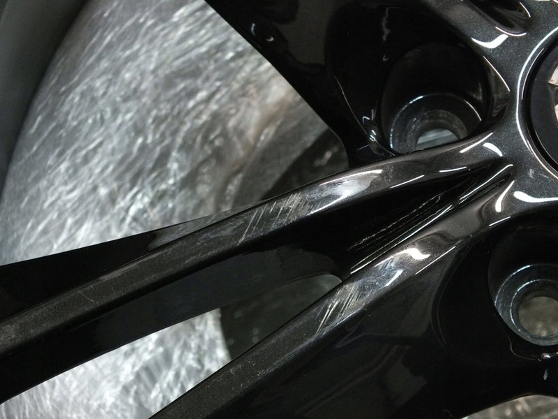 1x Alufelge 19 Zoll 7.0" 5x114.3 40ET Glanz Schwarz KE409-4C400 Nissan Xtrail