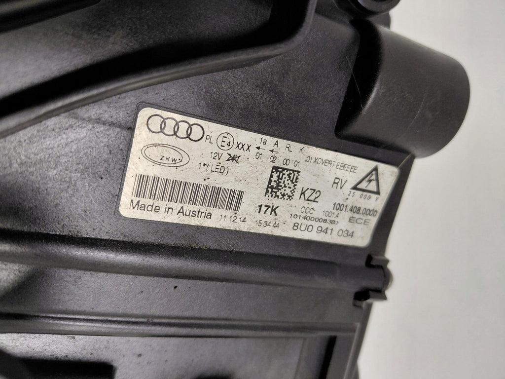 Frontscheinwerfer Audi Q3 8U0941034 Full LED Rechts Scheinwerfer Headlight SCH8175316806lh
