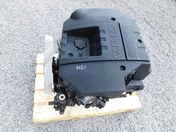 Motor Mitsubishi Pajero III 4M41 3.2 DI-D 196TKm 2001 Diesel Engine Komplett MOT6446582654ca