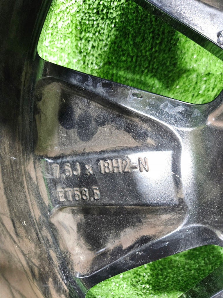 1x Alufelge 18 Zoll 7.5" 5x112 A2434010100 Mercedes-Benz Eqa Eqb Rim Wheel FEL9455612535ri