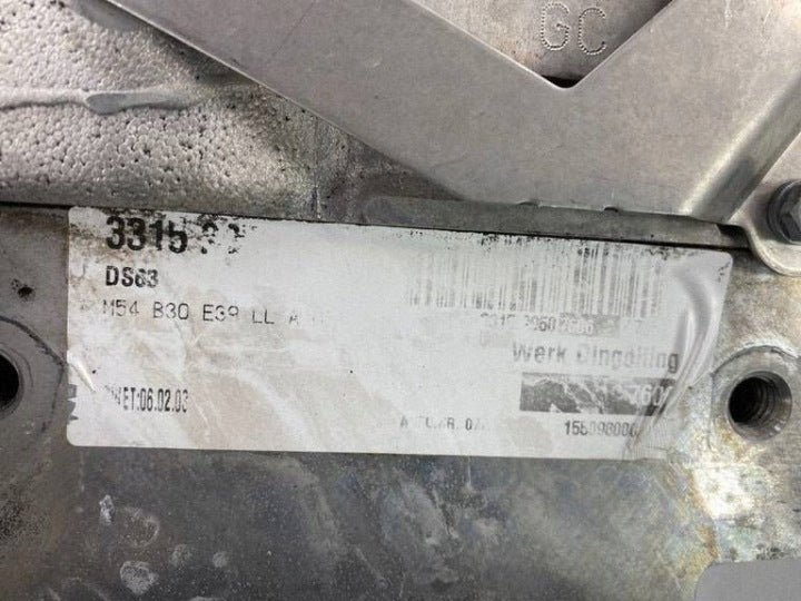 Motor BMW X5 E53 M54B30 M54 306S3 3.0 231PS 106TKm 2003 Benzin Engine Komplett MOT2475073166dd