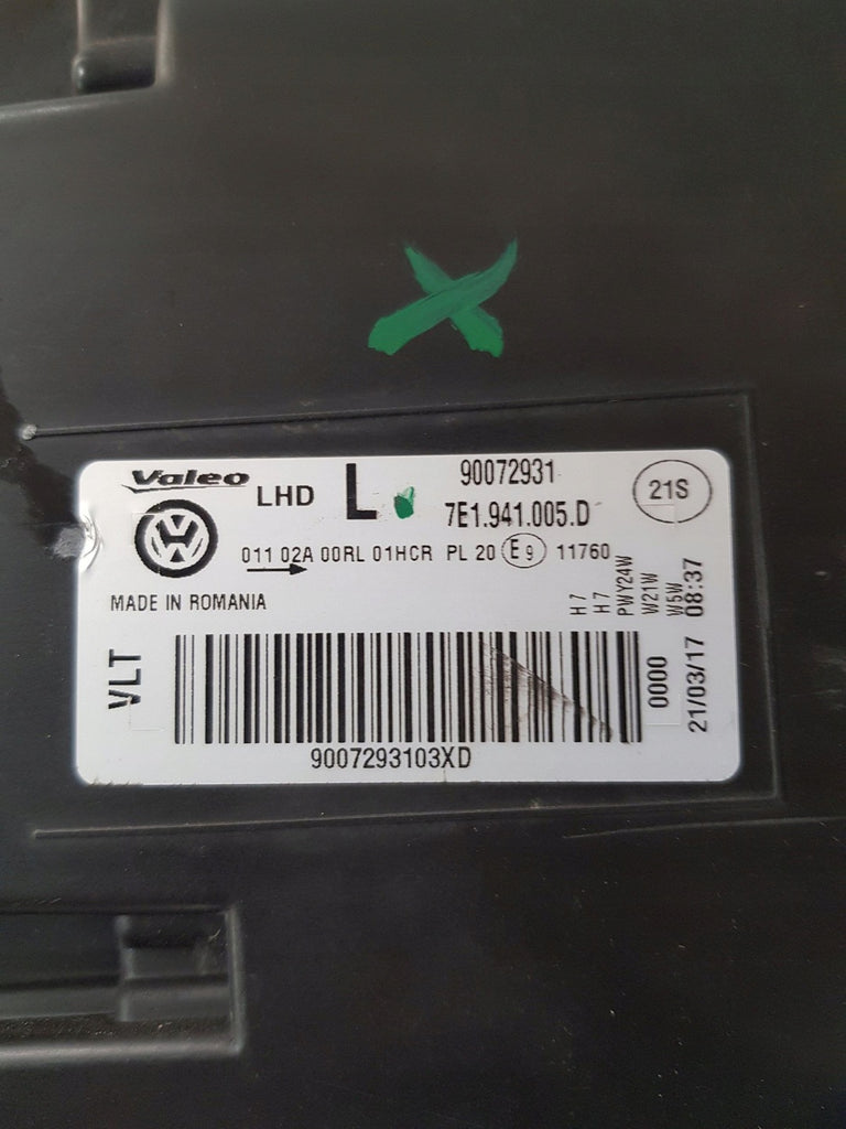 Frontscheinwerfer VW Transporter Caravelle 7E1941005D Rechts oder Links