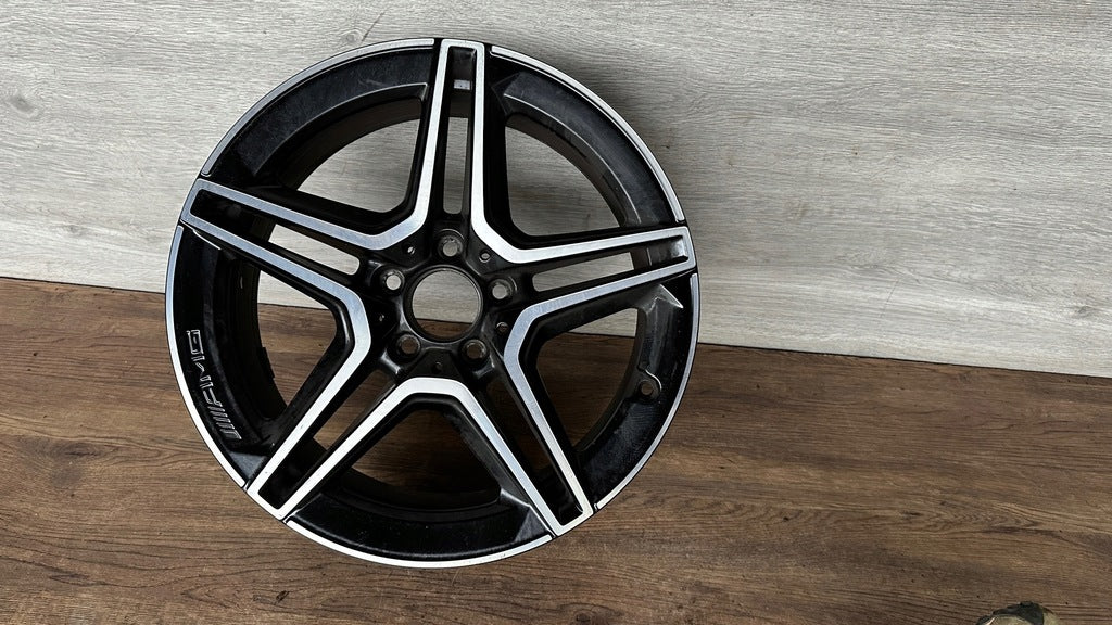 1x Alufelge 18 Zoll 7.5" 5x112 49ET A1774011500 Mercedes-Benz Amg Rim Wheel FEL3603863445ou