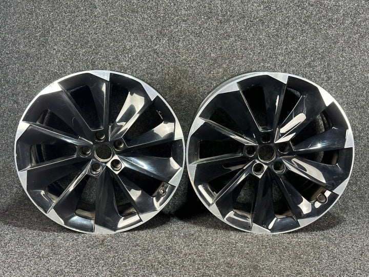 1x Alufelge 19 Zoll 8.0" 5x112 44ET Glanz Schwarz 3V0601025S Skoda Superb Iii FEL3802588754xi