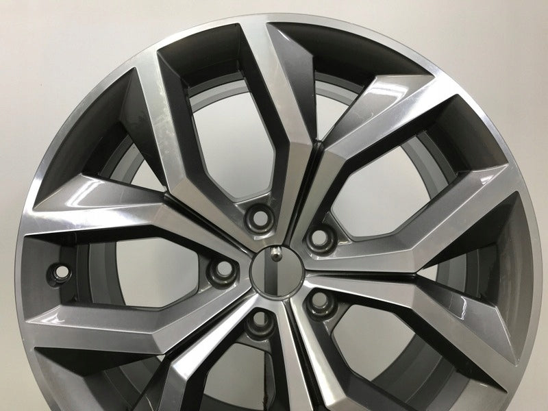 1x Alufelge 18 Zoll 7.5" 5x112 45ET Glanz Graphit 5F0601025N Mg Rim Wheel FEL9776553320rk