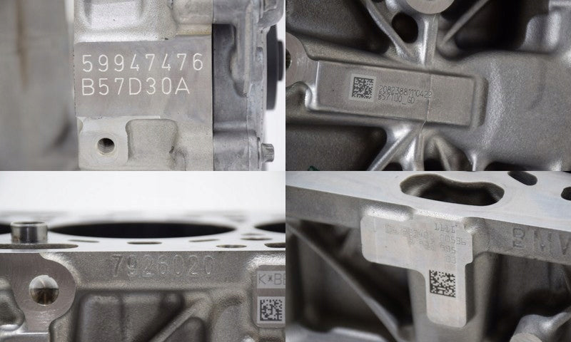 Motorblock BMW G30 G01 G11 G05 G20 G06 B57D30A 3.0 Diesel Unkomplett