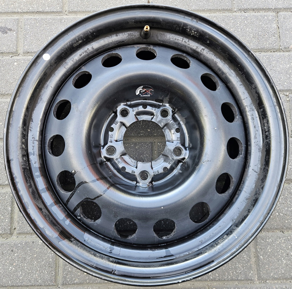 4x Alufelge 15 Zoll 6.5" 5x120 18ET Glanz Schwarz 1094499 BMW E39 Rim Wheel FEL1652300487la