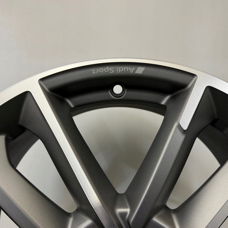 1x Alufelge 18 Zoll 7.5" 5x112 46ET Matt Graphit 82A601025AF Audi Rim Wheel FEL2421219689gt