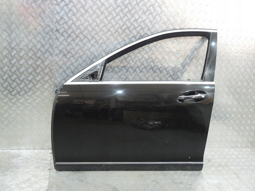 Tür Mercedes-Benz W221 Vorne Links Schwarz Door Porta Porte