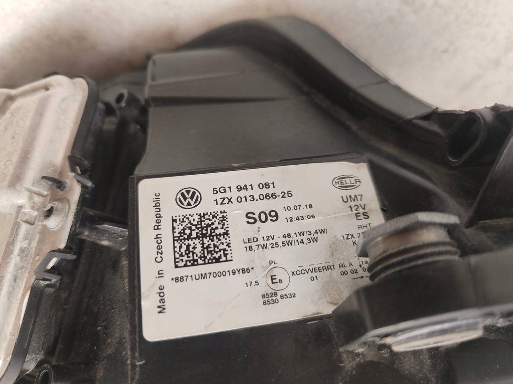Frontscheinwerfer VW Golf VII 5G1941081 LED Links Scheinwerfer Headlight SCH7174326393ul