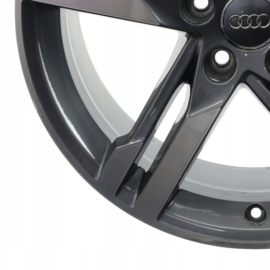 1x Alufelge 18 Zoll 8.0" 5x112 40ET Glanz Graphit 8W0601025M Audi A4 B9 Mg FEL2914294700wx