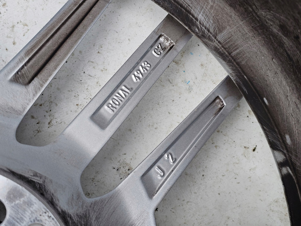 1x Alufelge 19 Zoll 8.5" 5x112 29ET Glanz Silber 5A324D6 BMW 5 Rim Wheel FEL4346629774yf