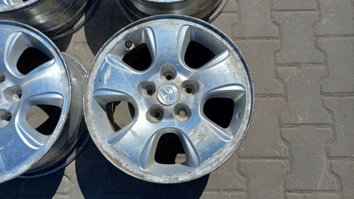 4x Alufelge 16 Zoll 7.0" 5x114.3 Mazda I Rim Wheel FEL1204802123mo