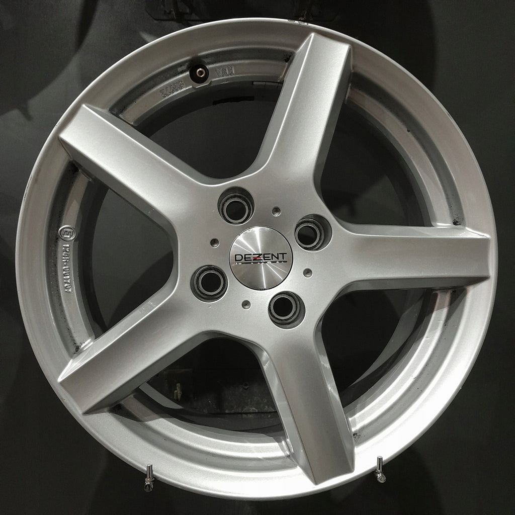 4x Alufelge 16 Zoll 6.5" 4x108 38ET Silber KBA52972 F601098 Citroën I Corsa F FEL6293695823vb