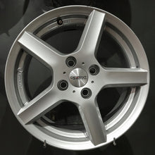 Laden Sie das Bild in den Galerie-Viewer, 4x Alufelge 16 Zoll 6.5" 4x108 38ET Silber KBA52972 F601098 Citroën I Corsa F FEL6293695823vb