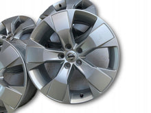 Laden Sie das Bild in den Galerie-Viewer, 4x Alufelge 18 Zoll 7.5" 5x108 50 5ET Glanz Silber 31471553 Volvo V60 I FEL8789351643nz