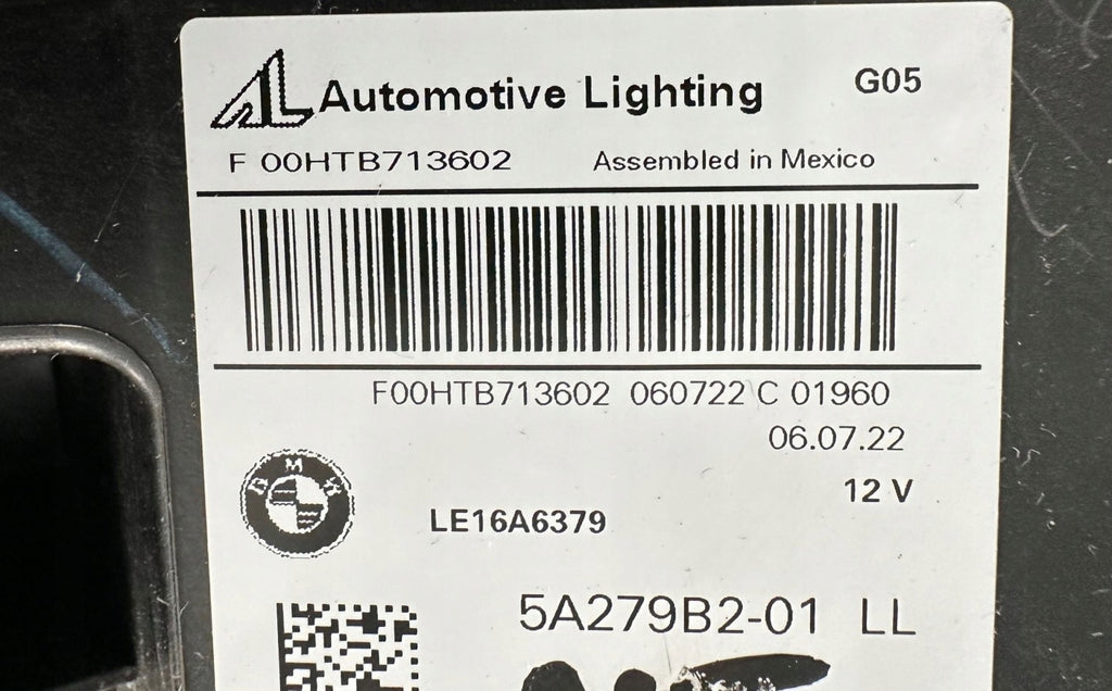Frontscheinwerfer BMW X5 G05 5A279B2-01 Rechts Scheinwerfer Headlight SCH1390640342xr