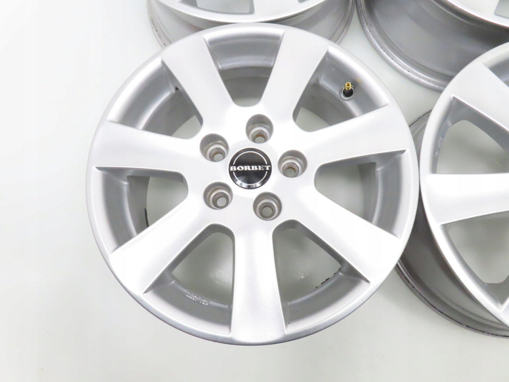 4x Alufelge 16 Zoll 7.0" 5x112 50ET Glanz Silber KBA45810 Audi I Rim Wheel FEL2003346990lc