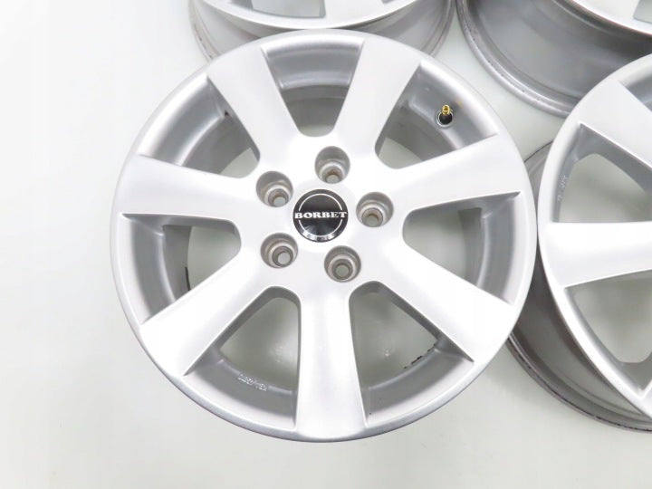 4x Alufelge 16 Zoll 7.0" 5x112 50ET Glanz Silber KBA45810 Audi I Rim Wheel FEL2003346990lc
