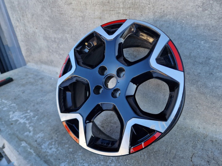1x Alufelge 18 Zoll 7.0" 4x108 9835097680 Opel Crossland Rim Wheel FEL3485327373ps