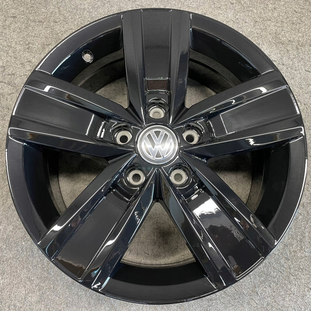 4x Alufelge 17 Zoll 7.0" 5x120 55ET Glanz Schwarz 7E0601025P VW Multivan FEL7203575149az