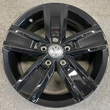 Laden Sie das Bild in den Galerie-Viewer, 4x Alufelge 17 Zoll 7.0" 5x120 55ET Glanz Schwarz 7E0601025P VW Multivan FEL7203575149az