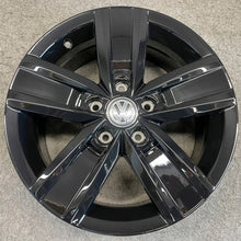 Laden Sie das Bild in den Galerie-Viewer, 4x Alufelge 17 Zoll 7.0" 5x120 55ET Glanz Schwarz 7E0601025P VW Multivan FEL7203575149az