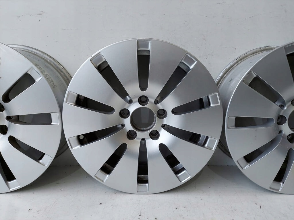4x Alufelge 16 Zoll 6.5" 5x112 36ET Glanz Silber A2054010100 Mercedes-Benz FEL4588495029fg