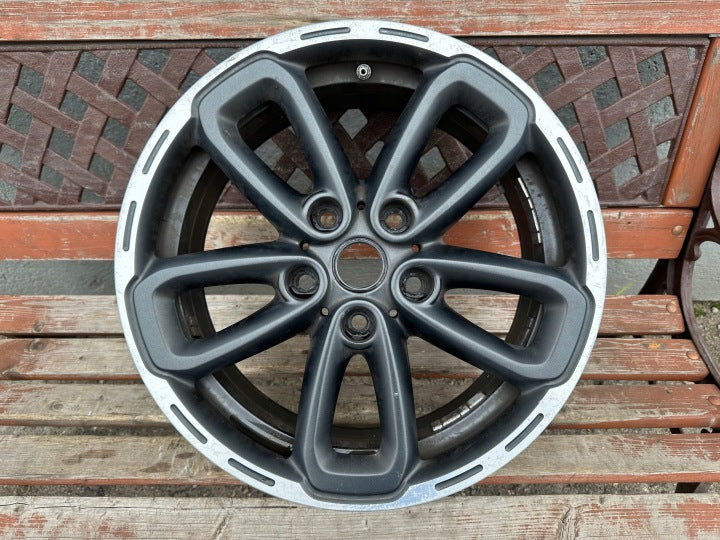 1x Alufelge 17 Zoll 7.0" 5x120 50ET Matt Schwarz 9812676 Mini Countryman FEL8876271390mk