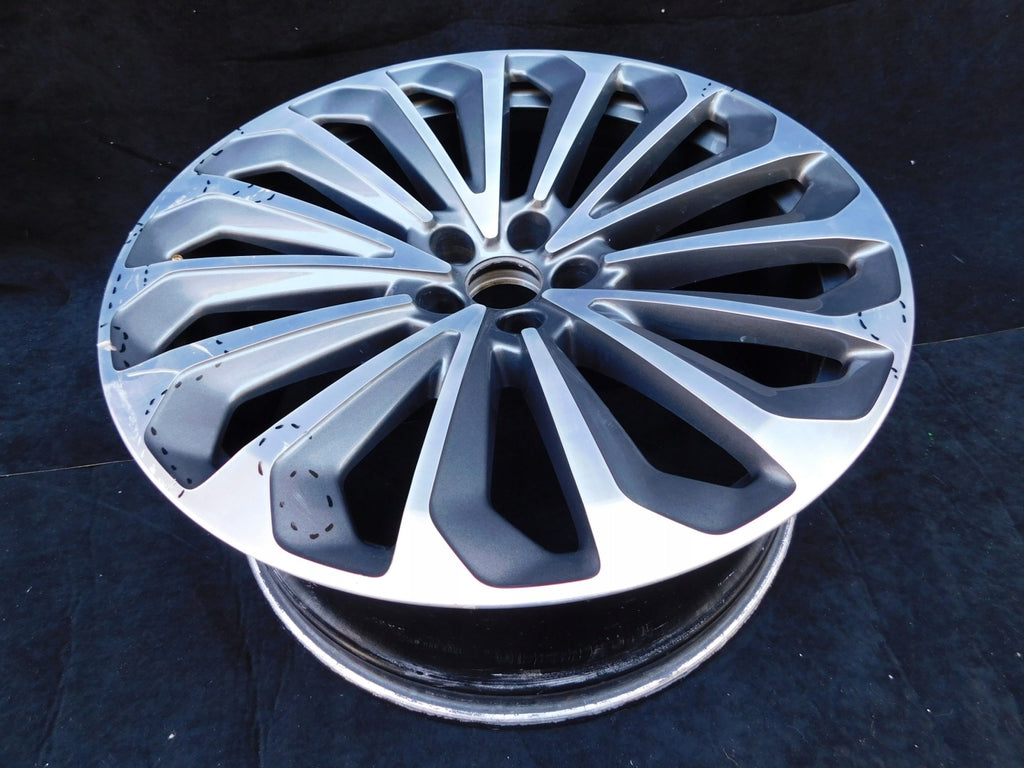 1x Alufelge 21 Zoll 9.5" 5x112 36ET Glanz Graphit 4KE601025G Audi E-Tron Mg FEL6153159007yw