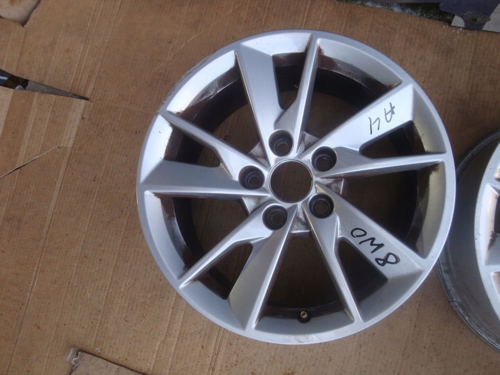 3x Alufelge 16 Zoll 7.0" 5x112 35ET Glanz Silber 8W0601025B Audi A4 Rim Wheel FEL4112404288ow
