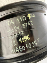 Load image into Gallery viewer, 1x Alufelge 21 Zoll 9.0" 5x112 42ET Glanz Schwarz 11A601025 VW Rim Wheel FEL8874196513ym
