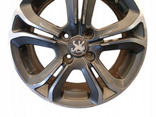 Load image into Gallery viewer, 1x Alufelge 16 Zoll 6.0" 4x108 23ET Glanz Grau 9673773677 Peugeot 208 I FEL3098458665vy
