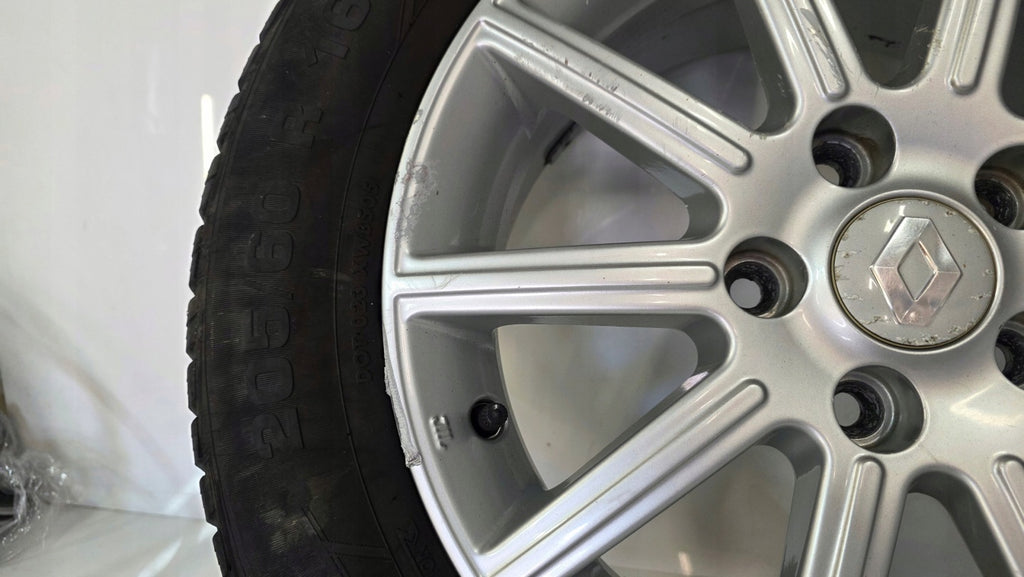 1x Alufelge 16 Zoll 6.5" 5x114.3 KBA48057 Renault III 1 Scenic Rim Wheel FEL3902060485cr