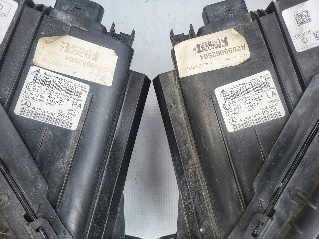 Frontscheinwerfer Mercedes-Benz W205 A2059062504 A2059062604 LED Ein Satz SCH9314996037qn