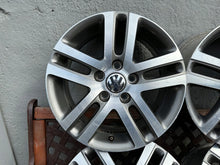 Load image into Gallery viewer, 4x Alufelge 16 Zoll 6.5" 5x112 50ET Glanz Graphit 1K0601025BM Mg Golf V I FEL5040788584eg