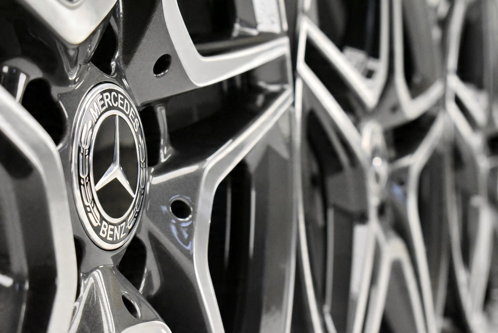 4x Alufelge 18 Zoll 7.5" 5x112 49ET Glanz Grau A1774011500 Mercedes-Benz W177 Mg