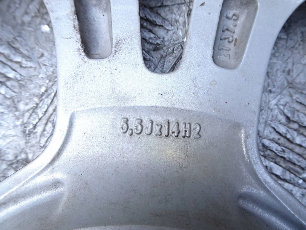 1x Alufelge 14 Zoll 4x100 37 5ET 08200J09V0 Ford Fiesta I Rim Wheel FEL3296835274zd