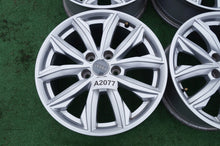 Laden Sie das Bild in den Galerie-Viewer, 4x Alufelge 17 Zoll 7.0" 5x112 34ET Glanz Silber 80A601025 Audi Q5 Rim Wheel FEL4941323052yc