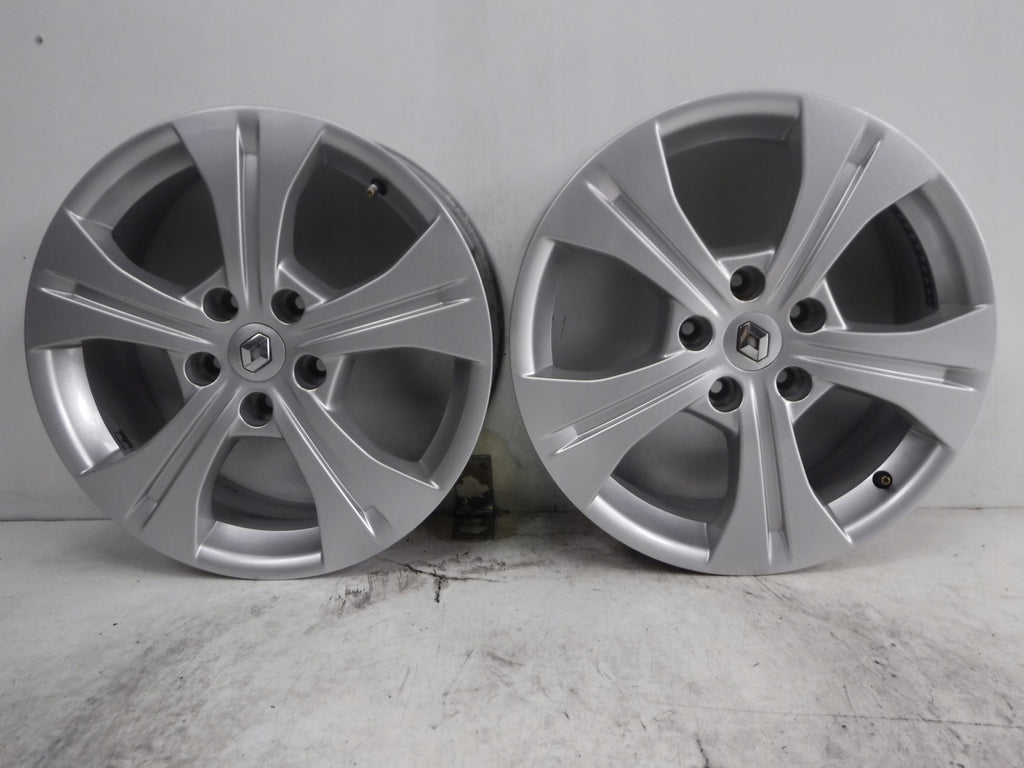 1x Alufelge 17 Zoll 7.0" 5x114.3 49ET Glanz Silber 403000051 Renault Scenic FEL8317395398xu