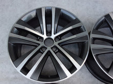Laden Sie das Bild in den Galerie-Viewer, 4x Alufelge 18 Zoll 7.5&quot; 5x112 35ET Glanz Graphit 7N0601025F Mg Sharan Rim Wheel